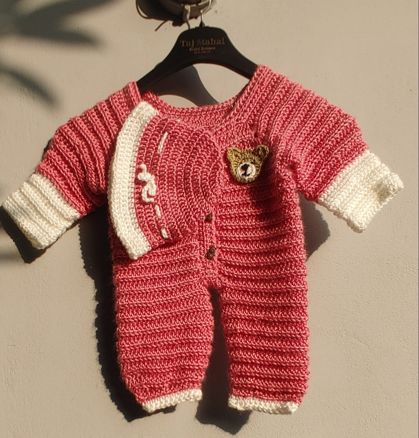 Bear Hugs Baby Romper Set